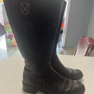 Rieker women’s size 36 (size 5.5) fur lined boots - excellent condition